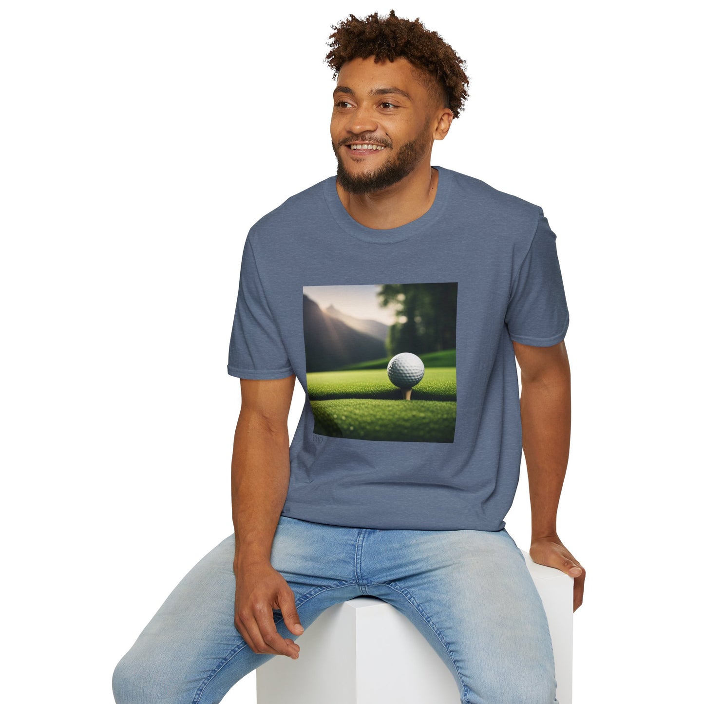 Unisex Softstyle T-Shirt/  Eat, Sleep, Golf