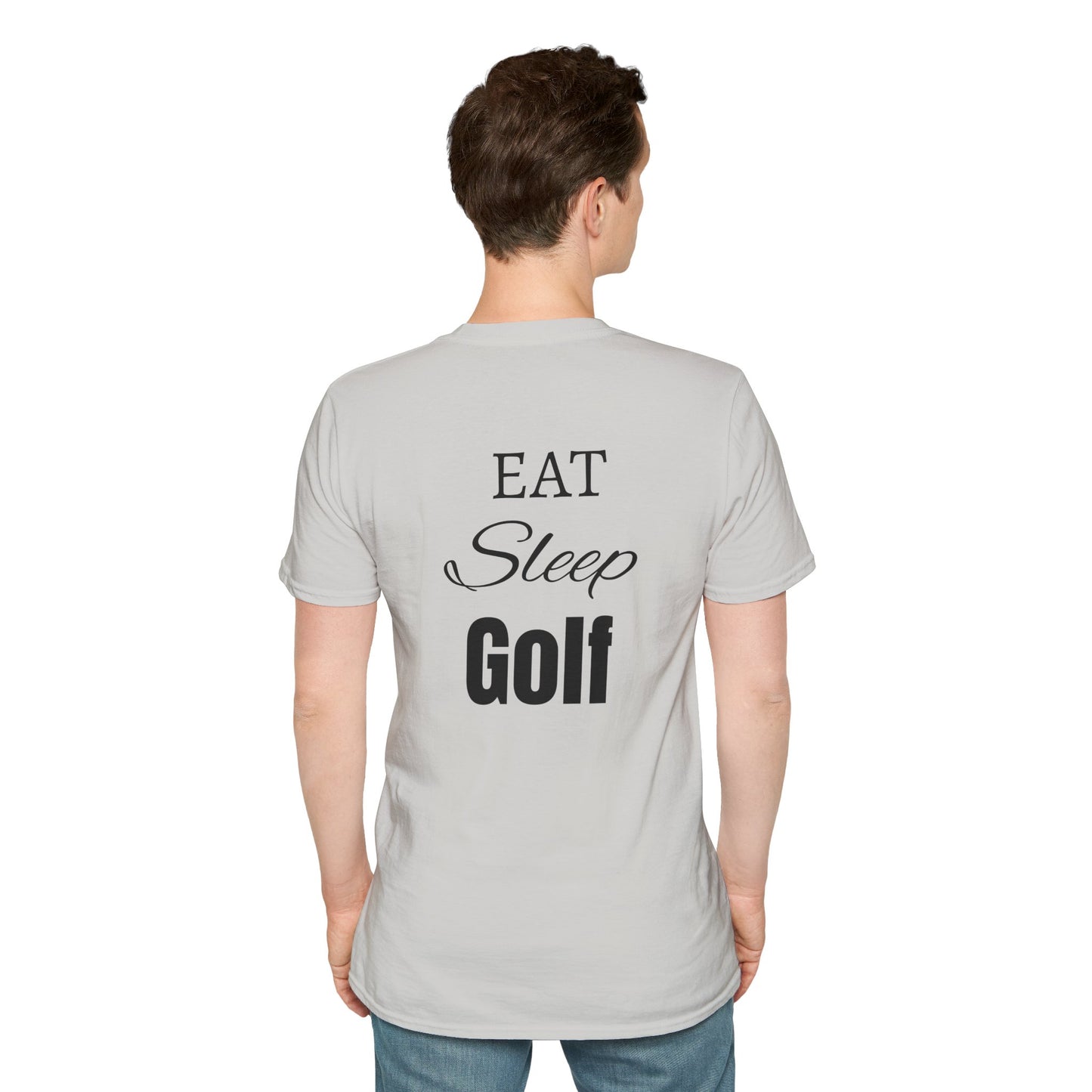 Unisex Softstyle T-Shirt/  Eat, Sleep, Golf