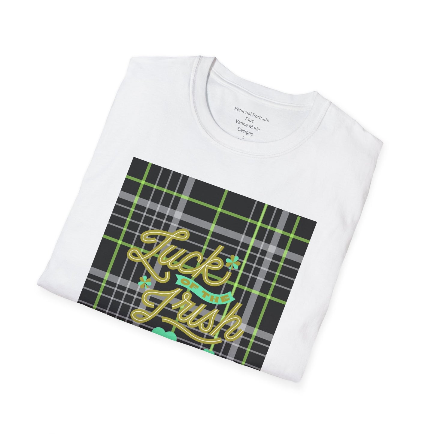 Unisex Softstyle T-Shirt/ Luck of the Irish/St Patrick's Day