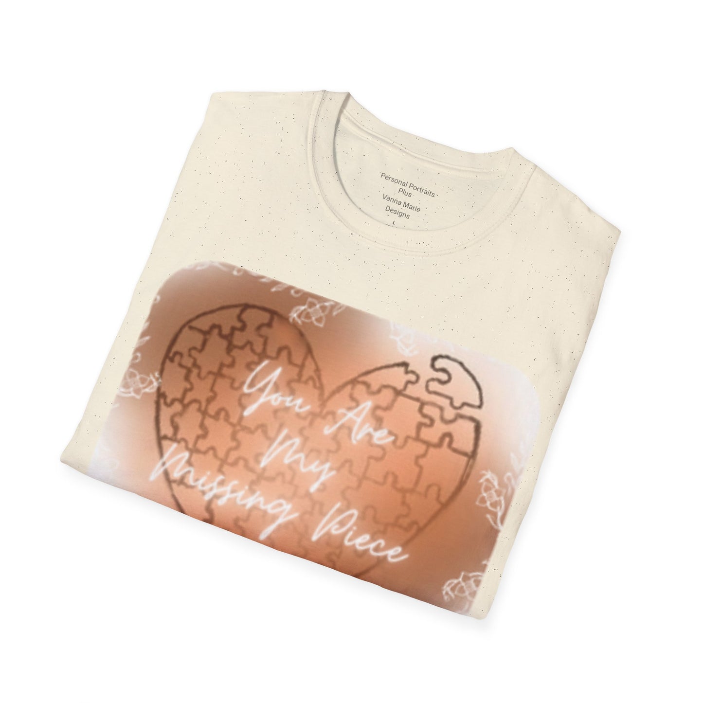 Unisex Softstyle T-Shirt/You are my missing piece/Valentines Day