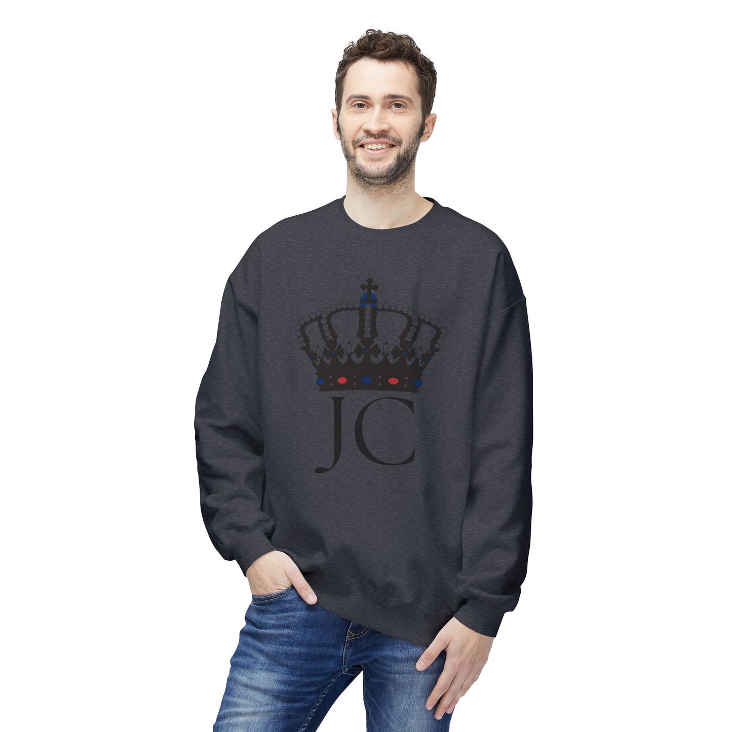 Unisex Midweight Softstyle Fleece Crewneck Sweatshirt /JC/Crown