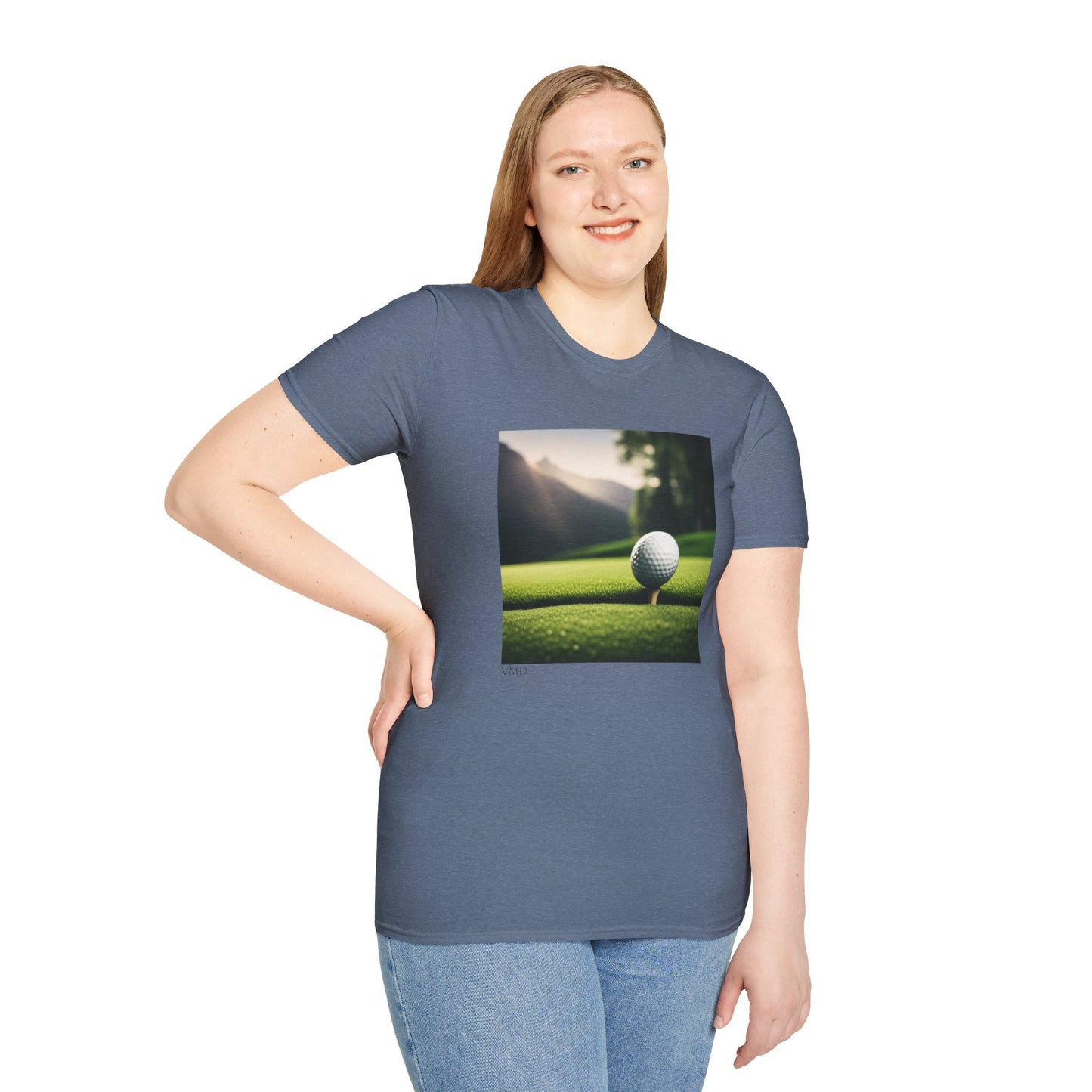 Unisex Softstyle T-Shirt/  Eat, Sleep, Golf