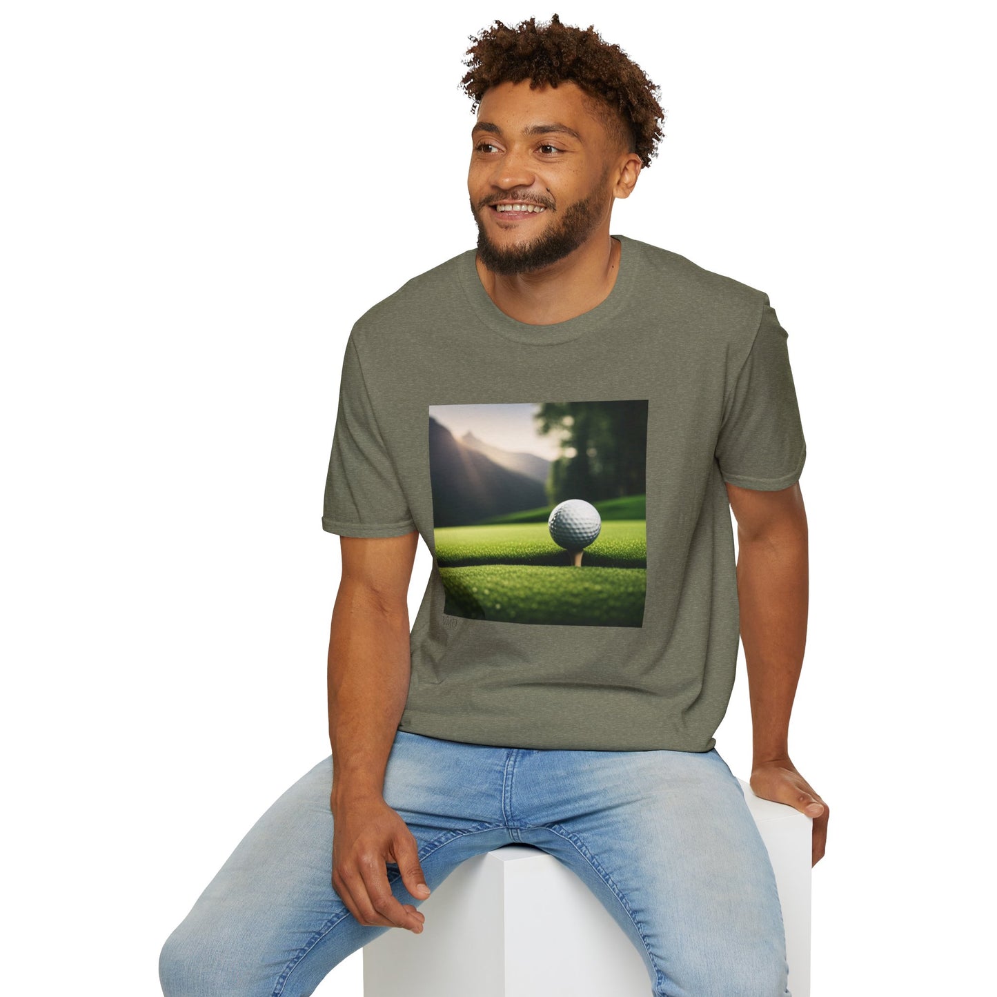 Unisex Softstyle T-Shirt/  Eat, Sleep, Golf