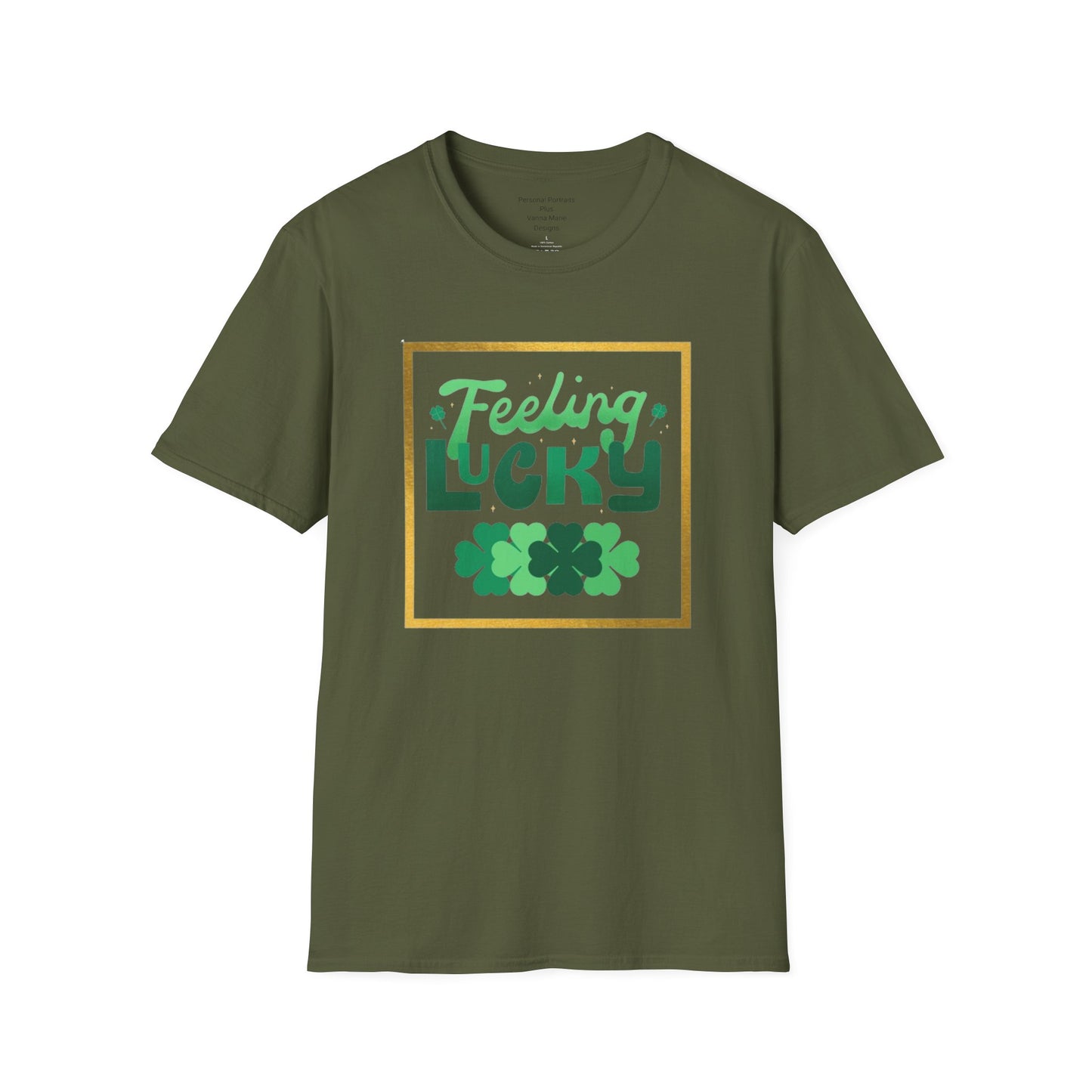 Unisex Softstyle T-Shirt/Feeling Lucky/St. Patrick's Day