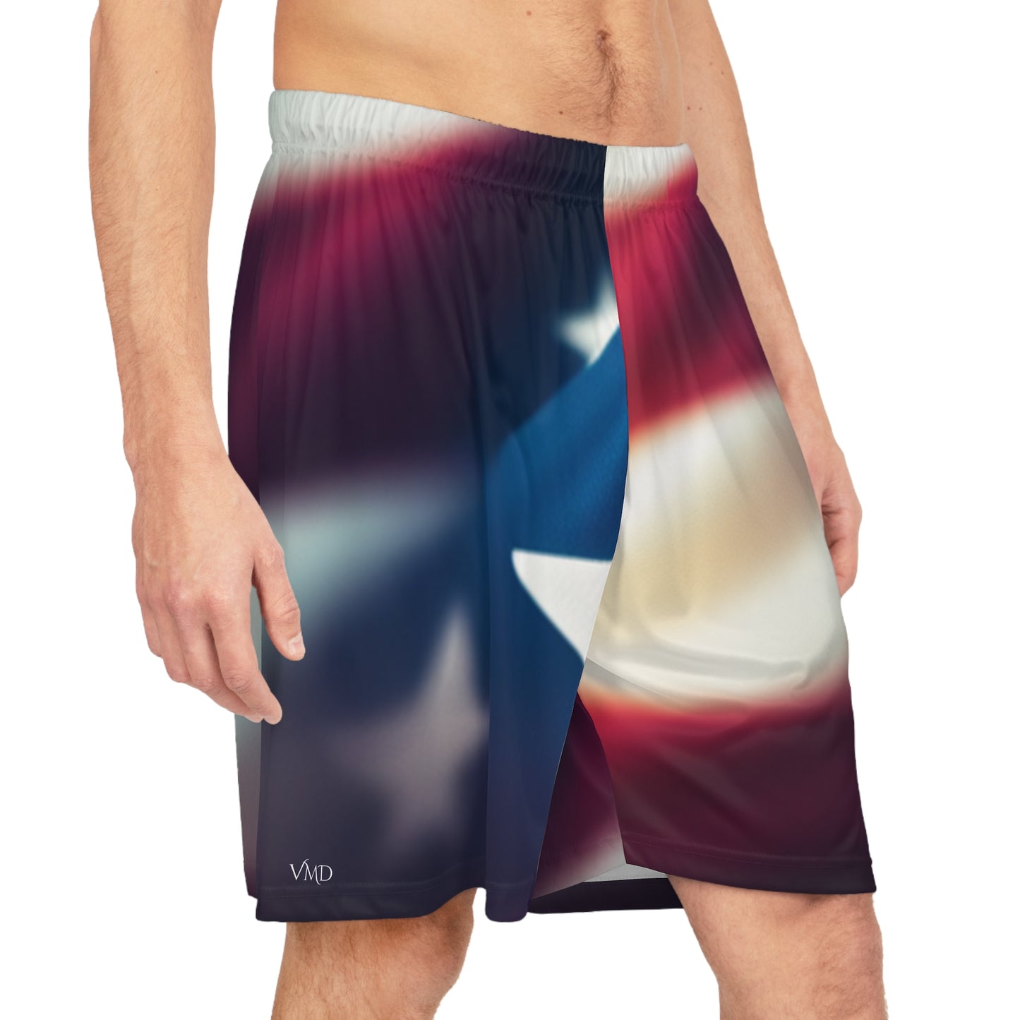 Basketball Shorts (AOP)/American Flag Print