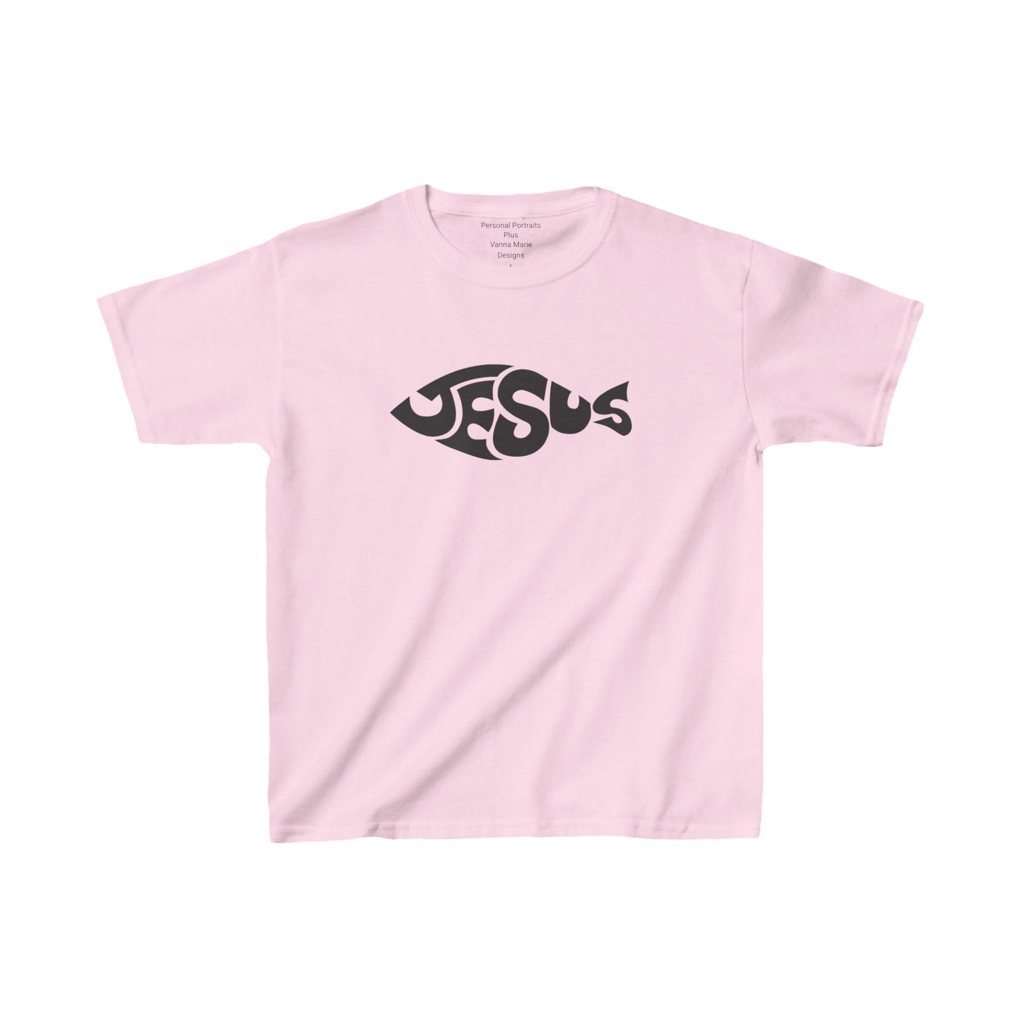 Kids Heavy Cotton™ Tee/Jesus Fish