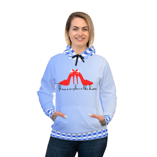 Women's Athletic Hoodie (AOP)/ There's no place like home