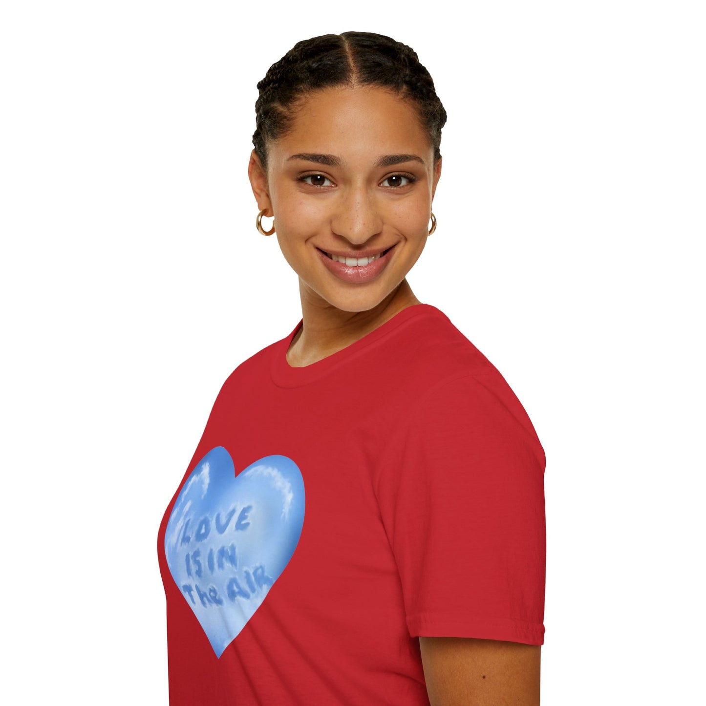 Unisex Softstyle T-Shirt Love is in the air/Valentines Day