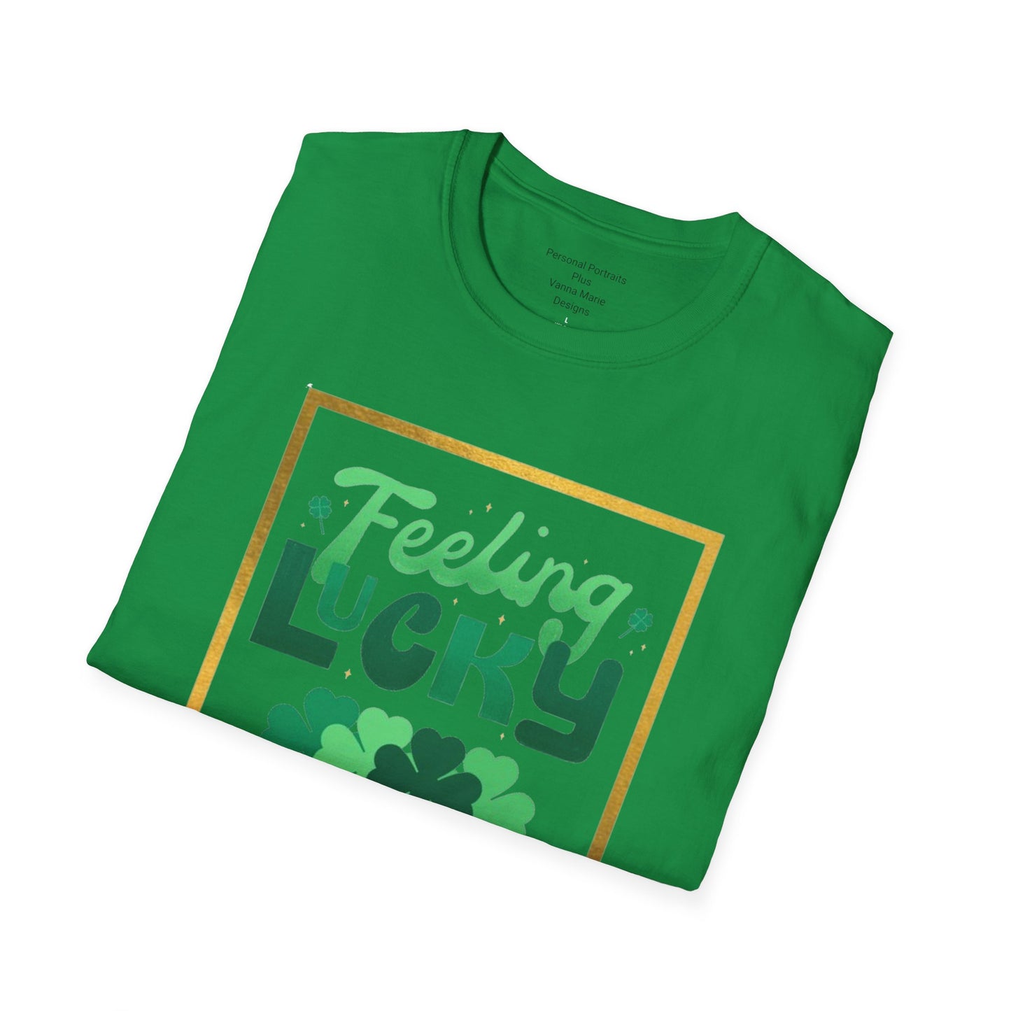 Unisex Softstyle T-Shirt/Feeling Lucky/St. Patrick's Day