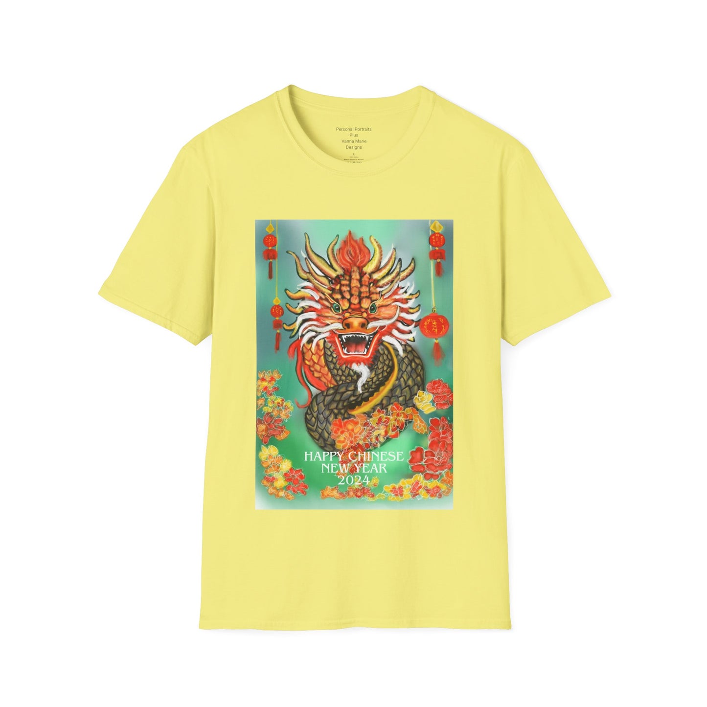 Unisex Softstyle T-Shirt/Happy Chinese New Year 2024