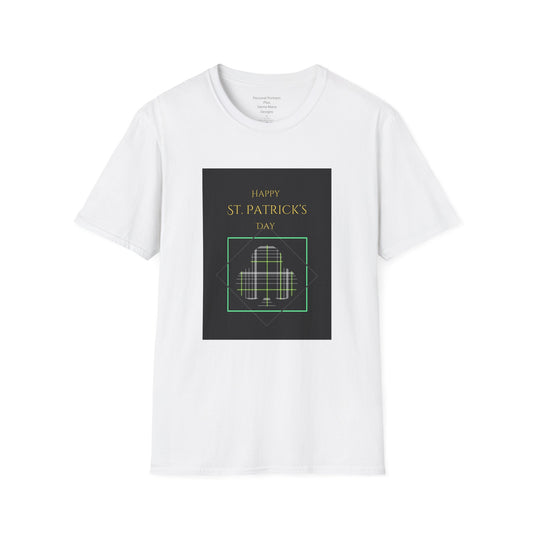 Unisex Softstyle T-Shirt/Happy St. Patricks Day/Plaid Clover