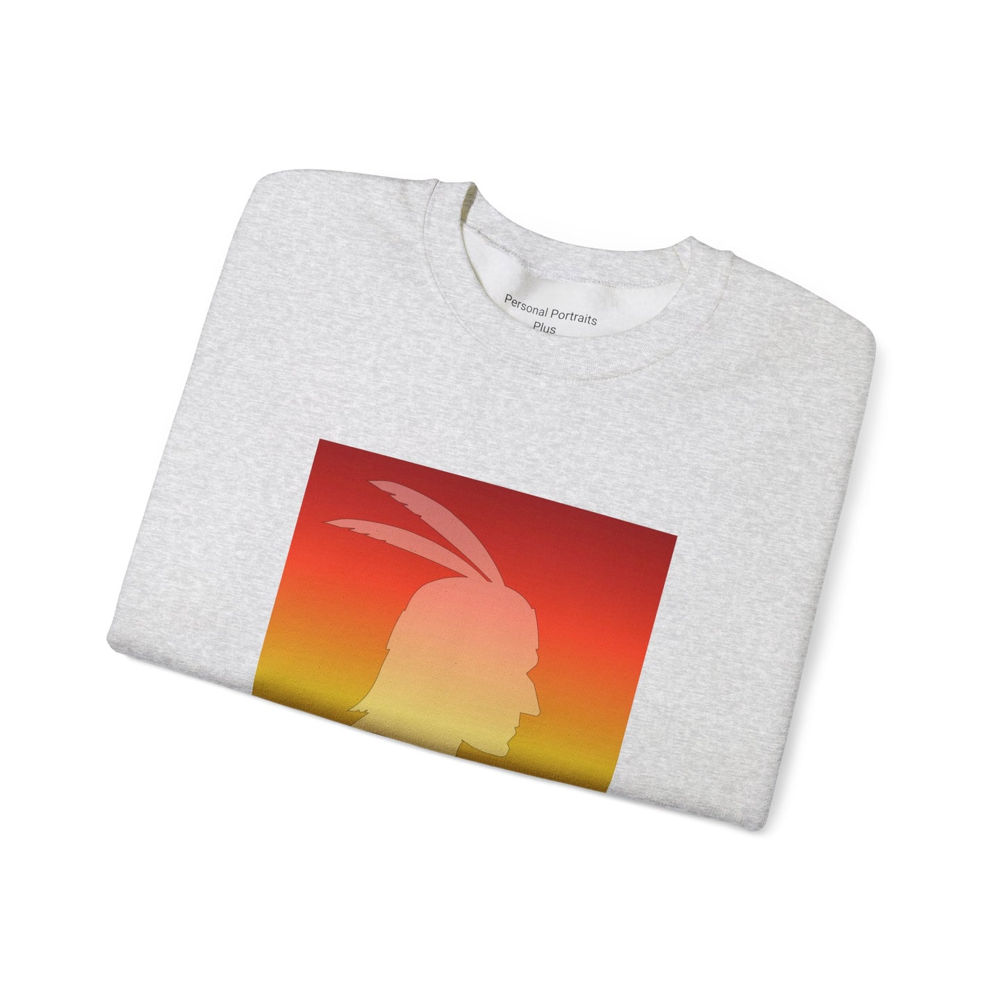 Unisex Heavy Blend™ Crewneck Sweatshirt/Native American/Fall Gradient