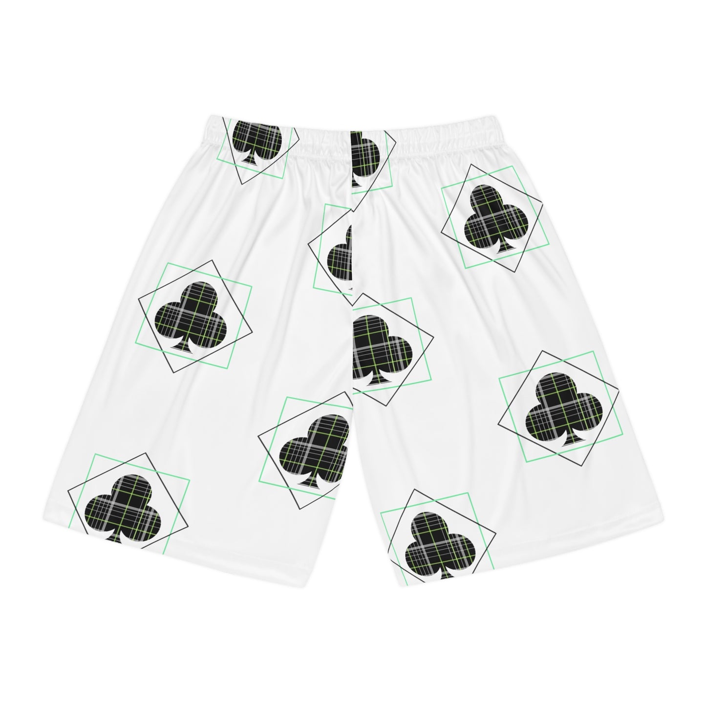 Men's Basketball Shorts (AOP)/Clovers