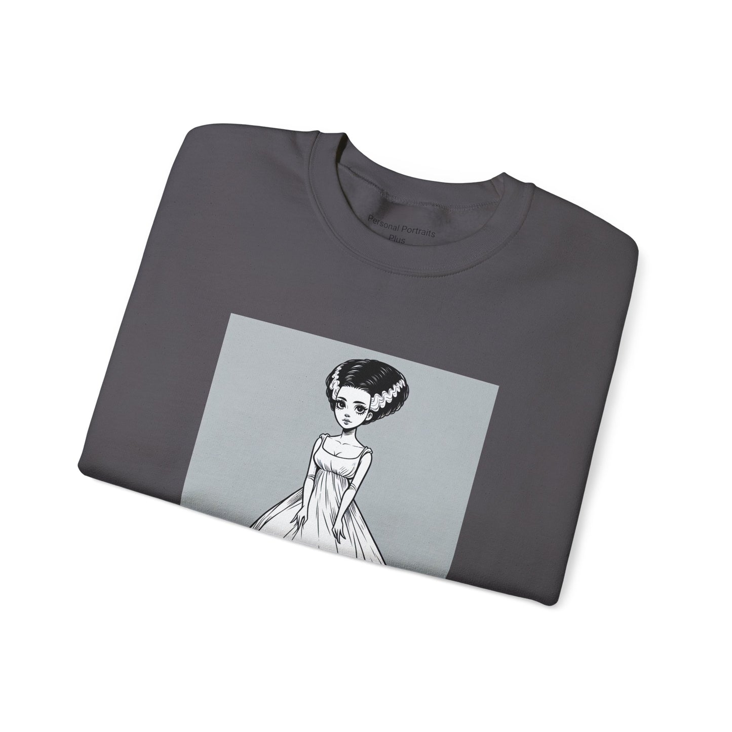 Unisex Heavy Blend™ Crewneck Sweatshirt/Bride of Frankenstein