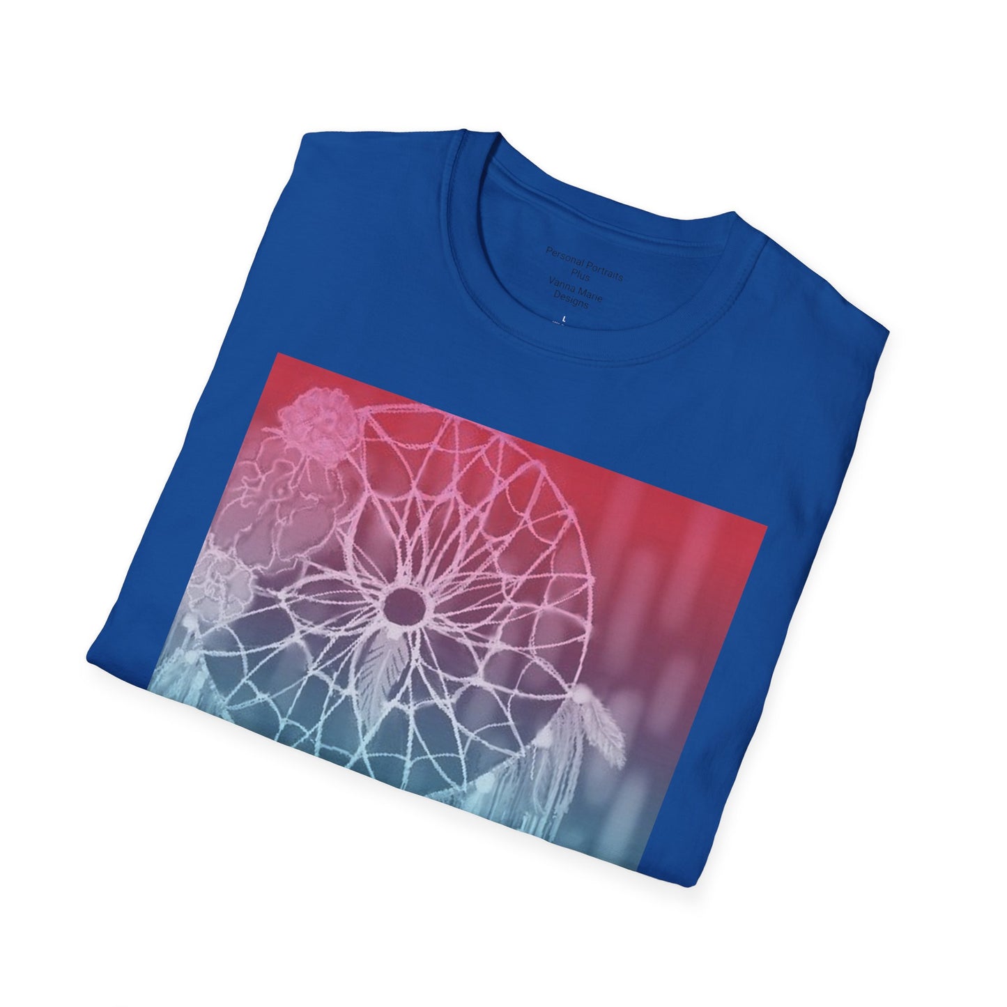 Unisex Softstyle T-Shirt/ Gradient Dream Catcher