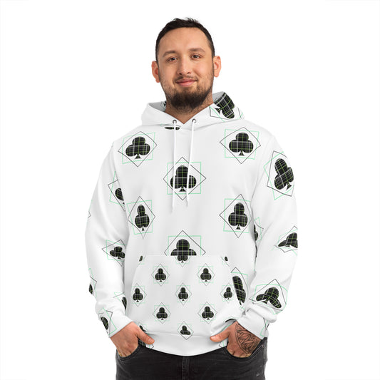 unisex Hoodie (AOP)/Clovers