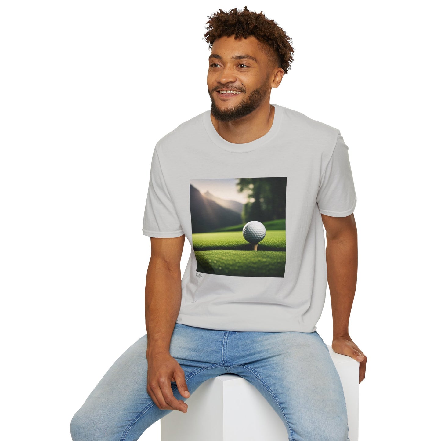 Unisex Softstyle T-Shirt/  Eat, Sleep, Golf