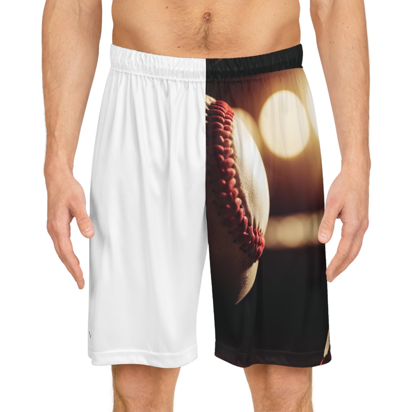 Basketball Shorts (AOP)/Baseball Print