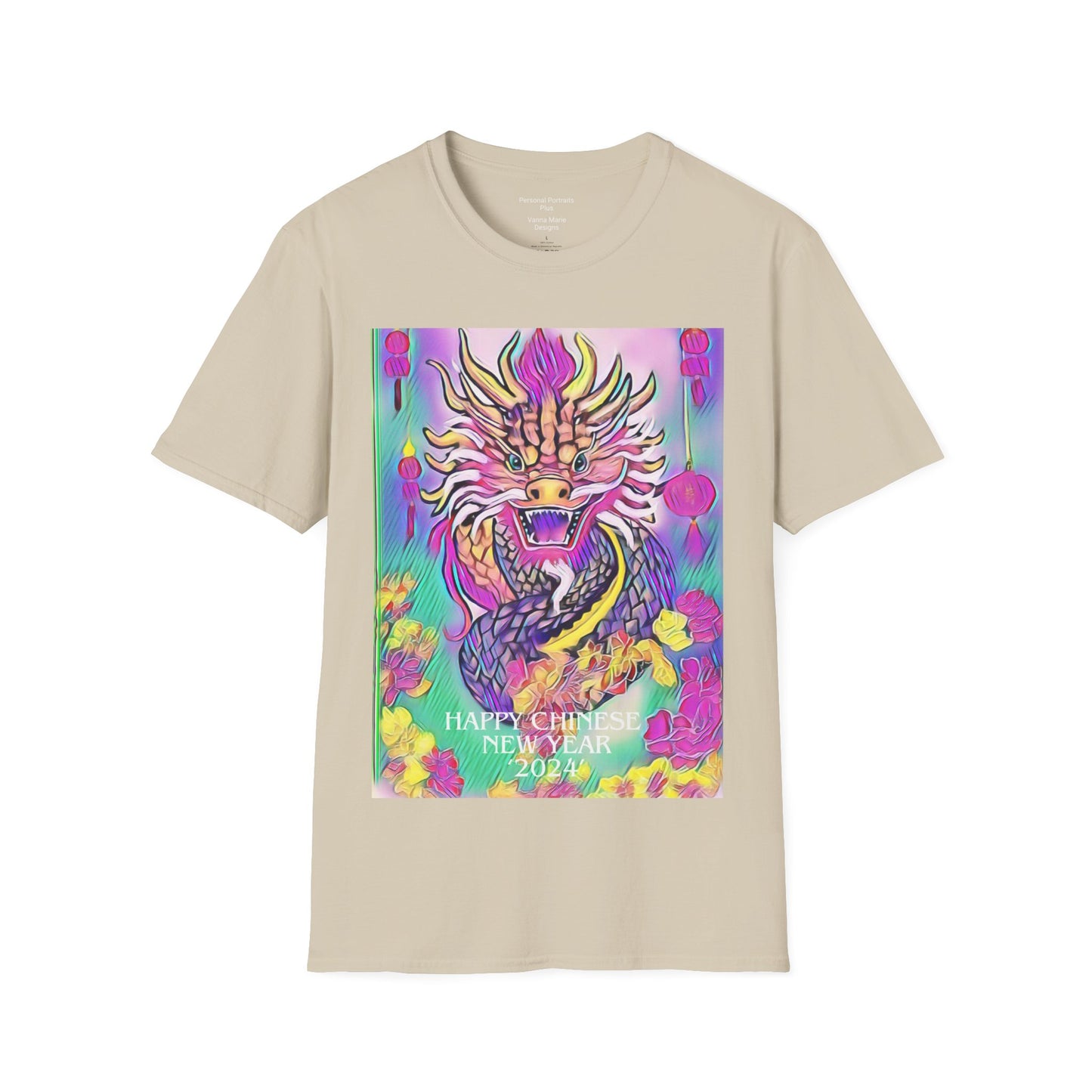 Unisex Softstyle T-Shirt/ Happy Chinese New Year 2024/Year of the Dragon