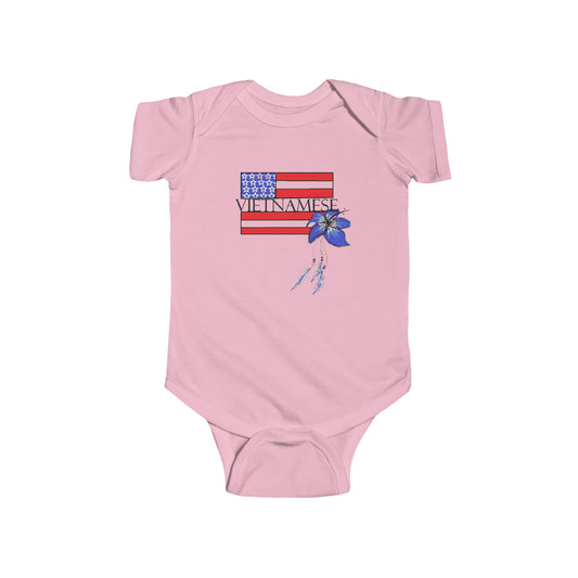 Infant Fine Jersey Bodysuit/ Vietnamese American