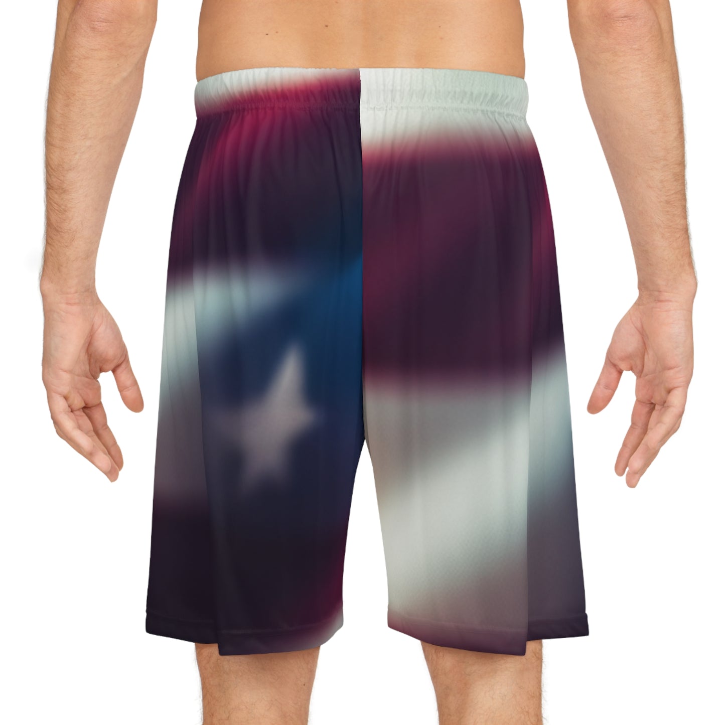 Basketball Shorts (AOP)/American Flag Print