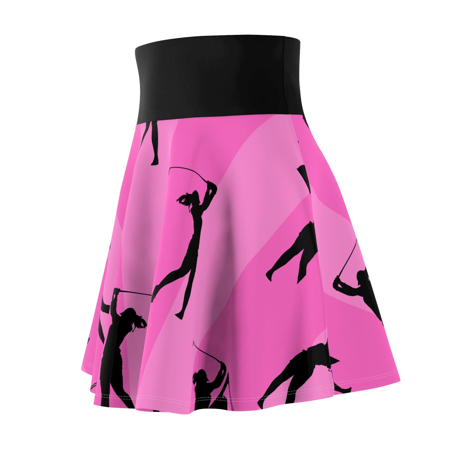 Women's Golf Skirt (AOP/Pink