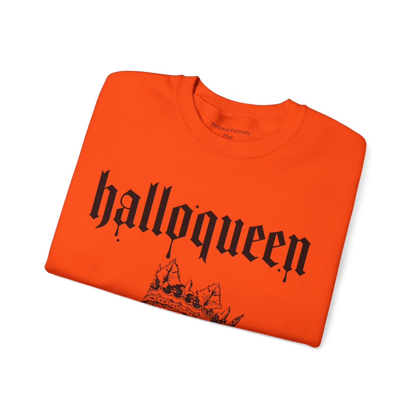 Womans Heavy Blend™ Crewneck Sweatshirt/Halloqueen/Skull