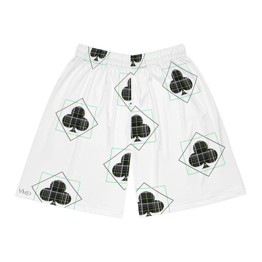 Men's Basketball Shorts (AOP)/Clovers