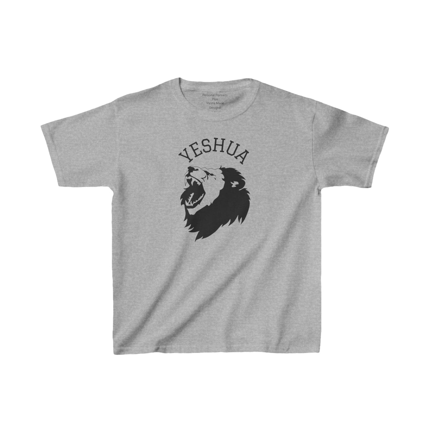 Kids Heavy Cotton™ Tee/Yeshua/Black