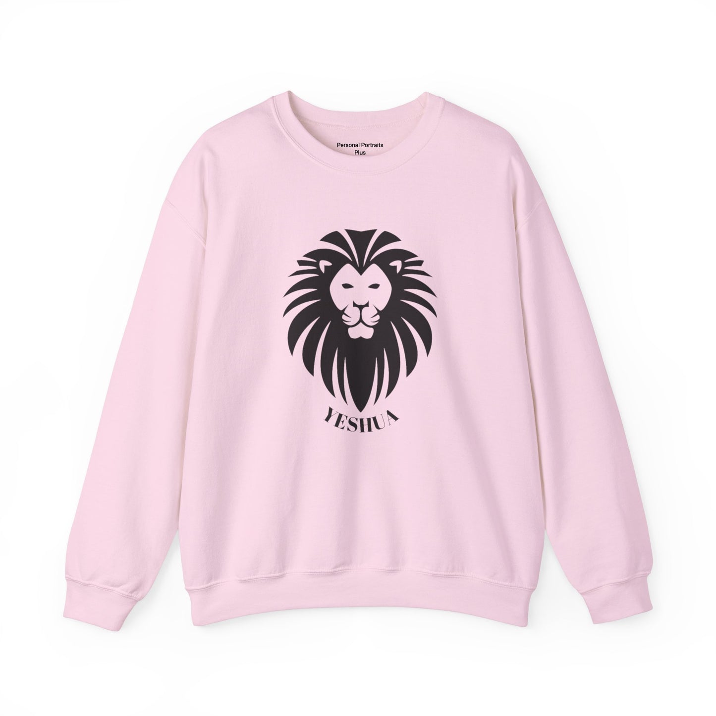 Unisex Heavy Blend™ Crewneck Sweatshirt/Yeshua Lion/Black