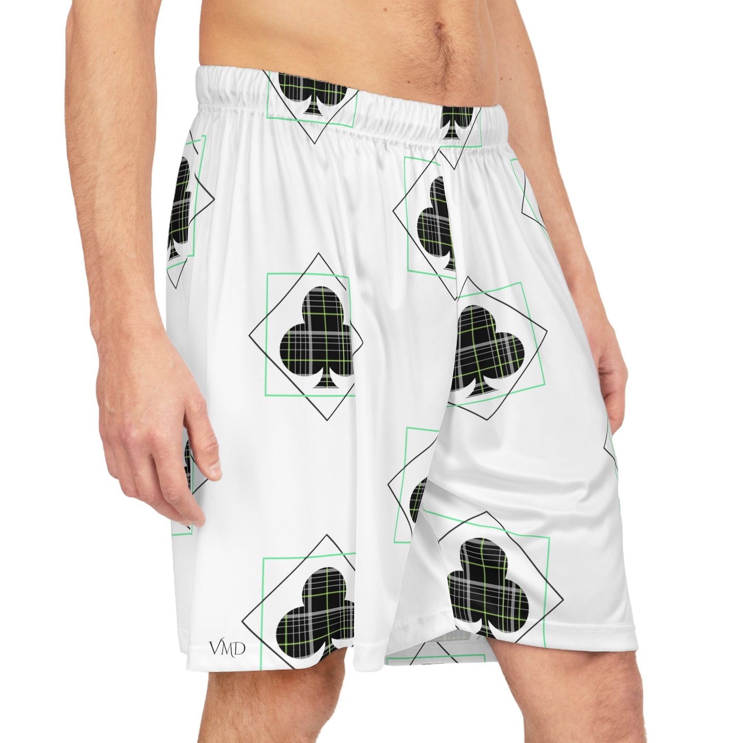 Men's Basketball Shorts (AOP)/Clovers