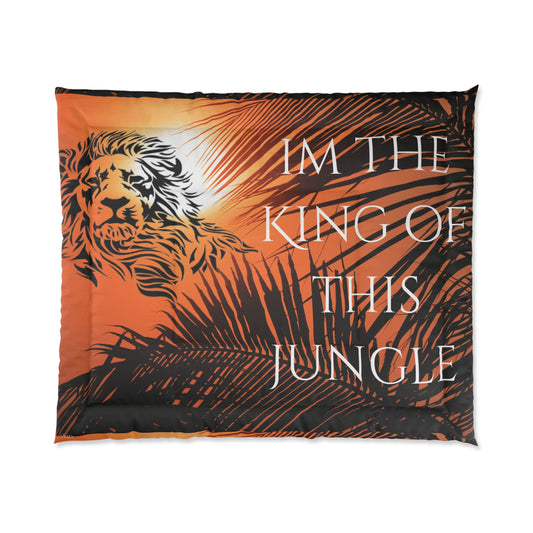 Comforter/Lion/I'm the king of this jungle