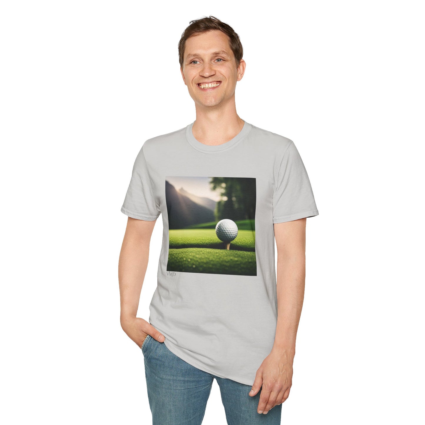 Unisex Softstyle T-Shirt/  Eat, Sleep, Golf