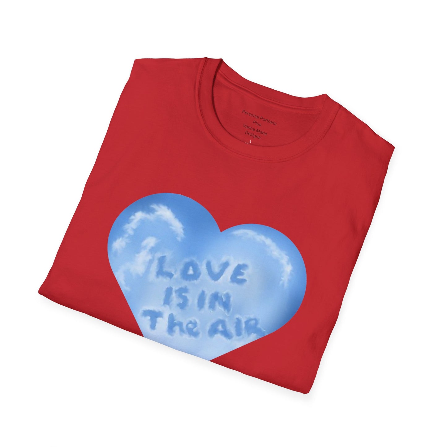 Unisex Softstyle T-Shirt Love is in the air/Valentines Day