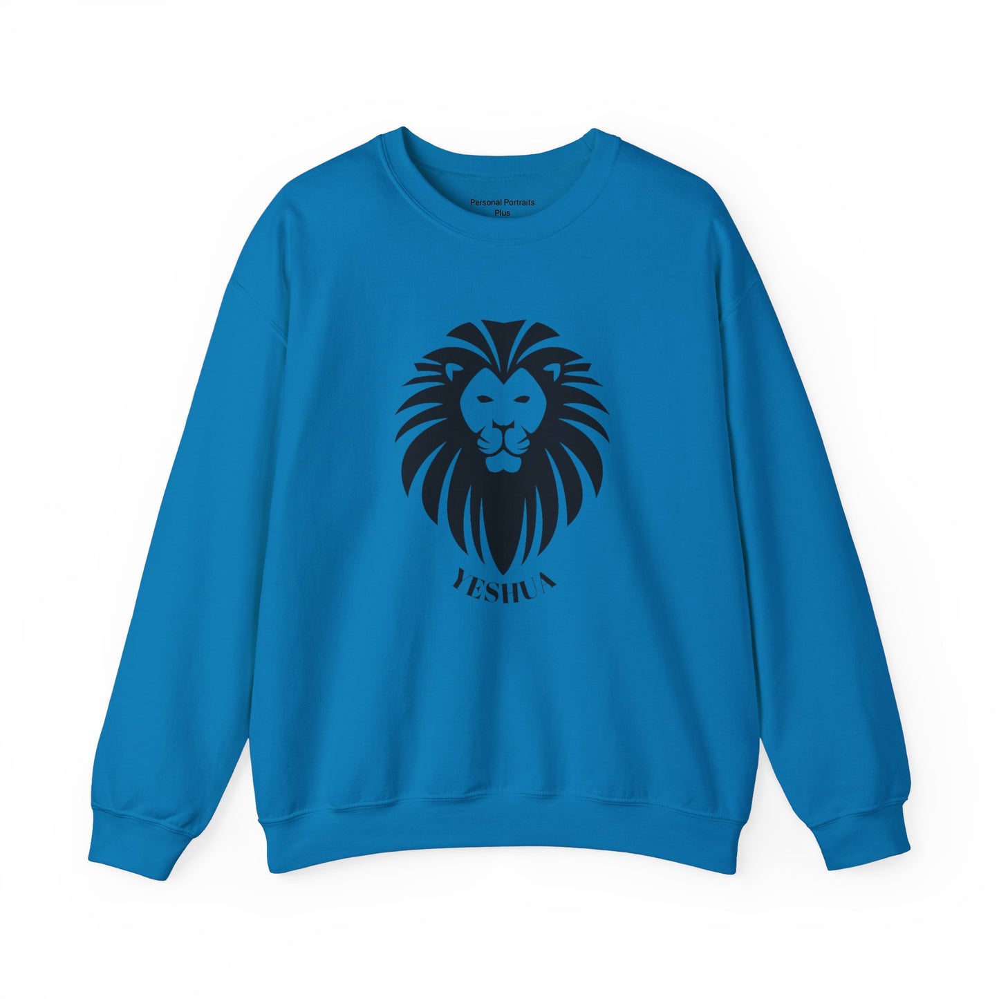 Unisex Heavy Blend™ Crewneck Sweatshirt/Yeshua Lion/Black