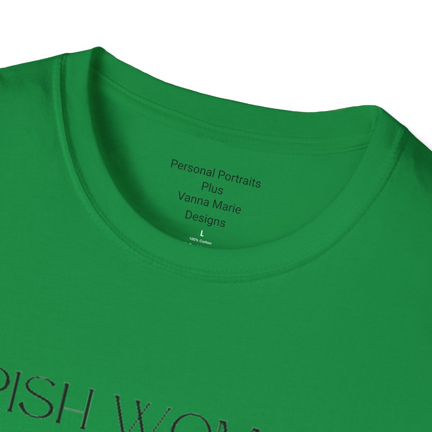 Unisex Softstyle T-Shirt/St. Patricks Day/ Irish women sip like a lady but drink like a man