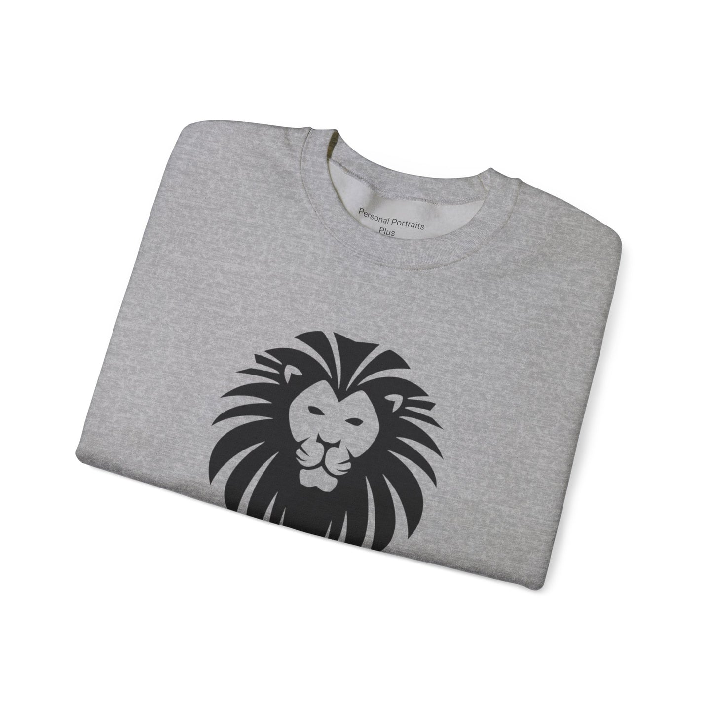 Unisex Heavy Blend™ Crewneck Sweatshirt/Yeshua Lion/Black