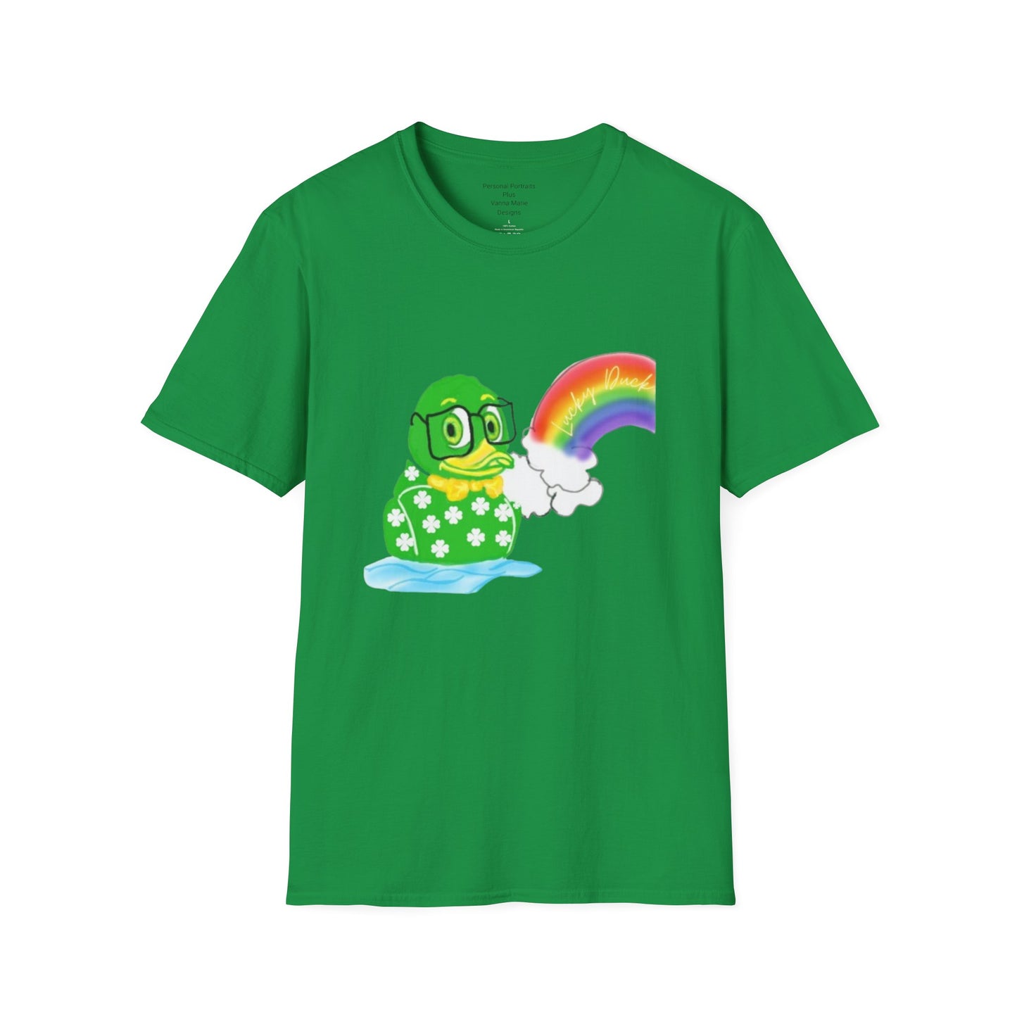 Unisex Softstyle T-Shirt/ Lucky Duck