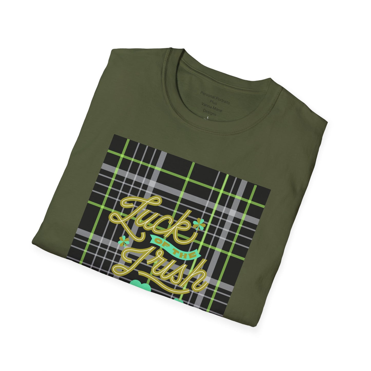 Unisex Softstyle T-Shirt/ Luck of the Irish/St Patrick's Day