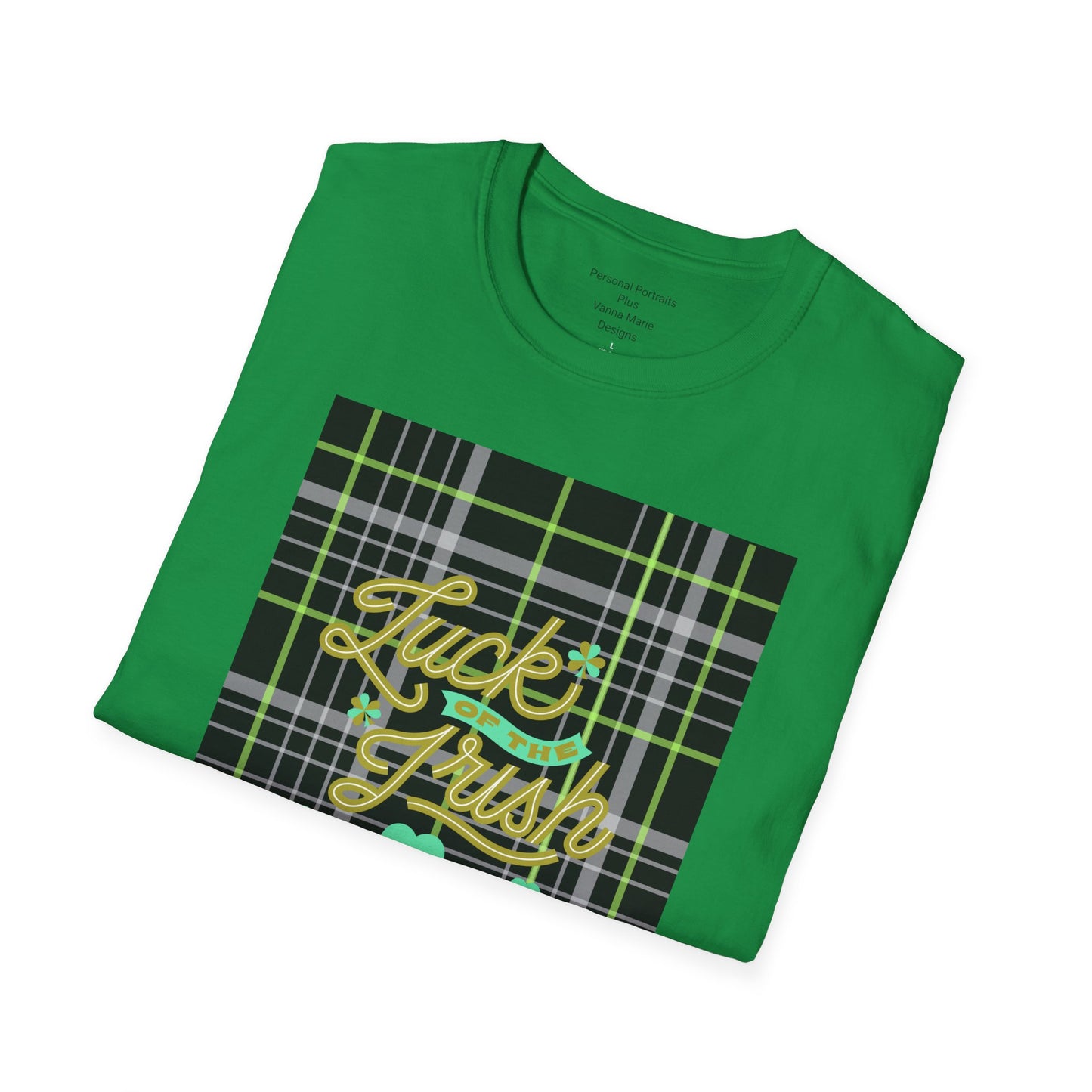 Unisex Softstyle T-Shirt/ Luck of the Irish/St Patrick's Day