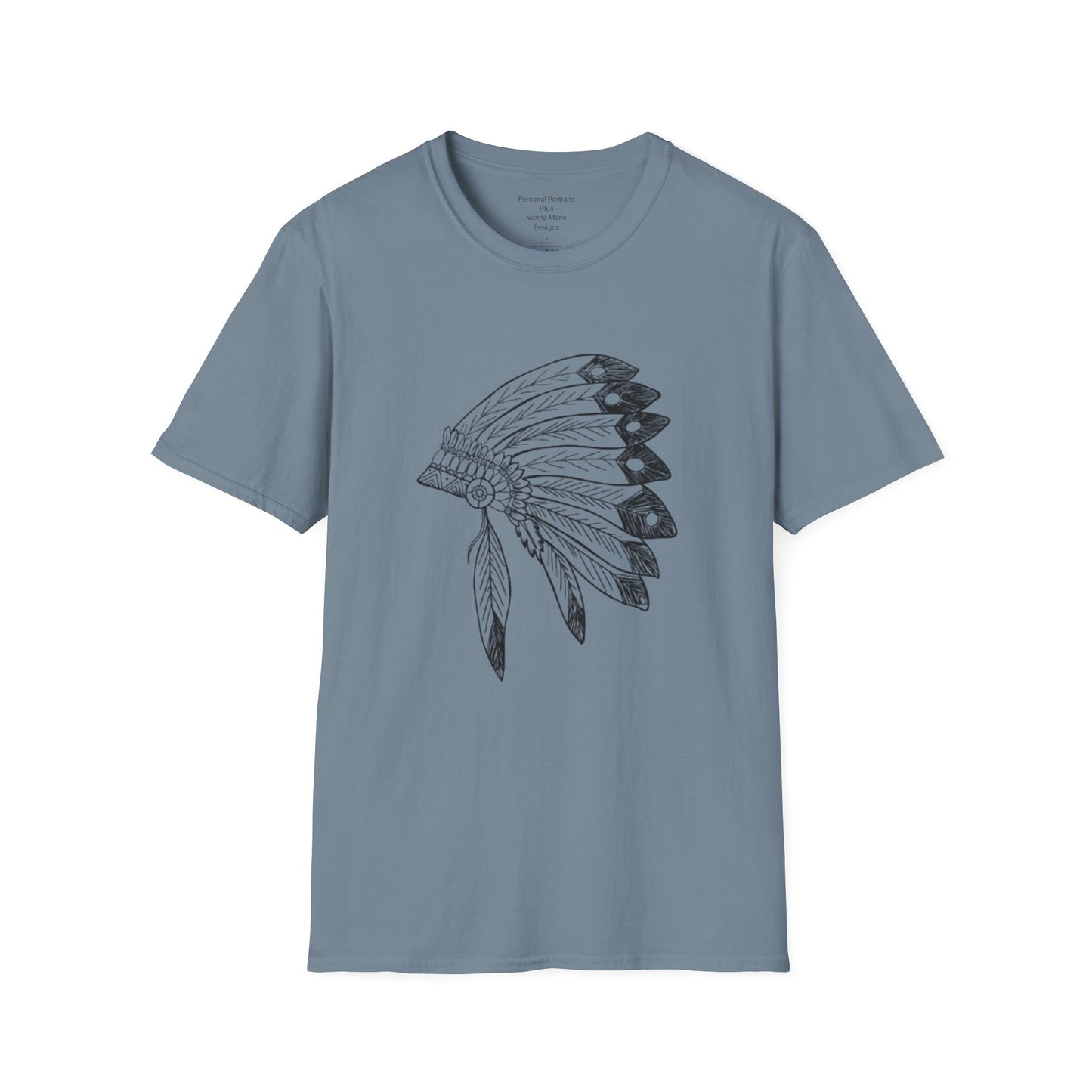 Unisex Softstyle T-Shirt/ Chief Head Dress