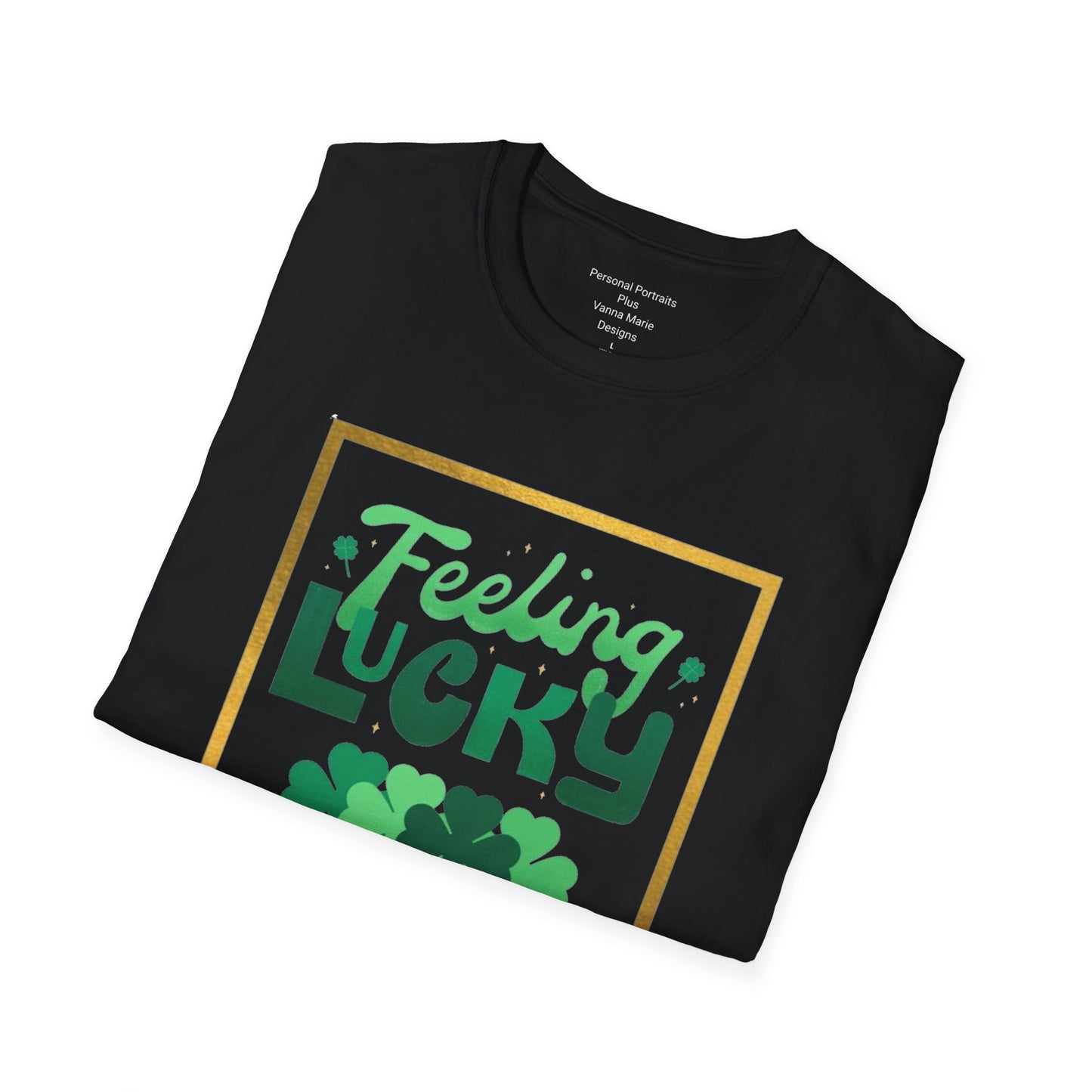 Unisex Softstyle T-Shirt/Feeling Lucky/St. Patrick's Day