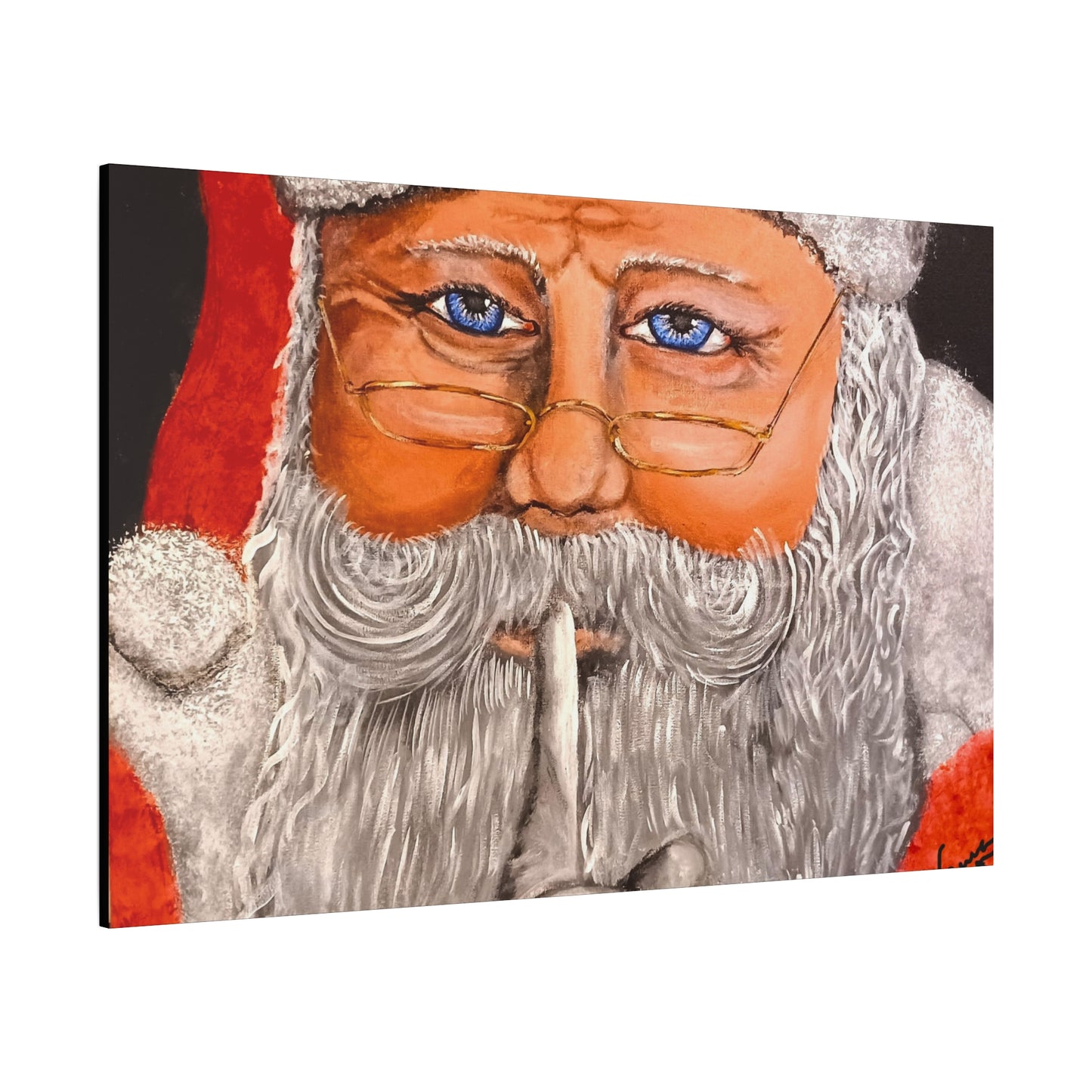 Matte Canvas, Stretched, 1.25/Santa Claus/Holiday