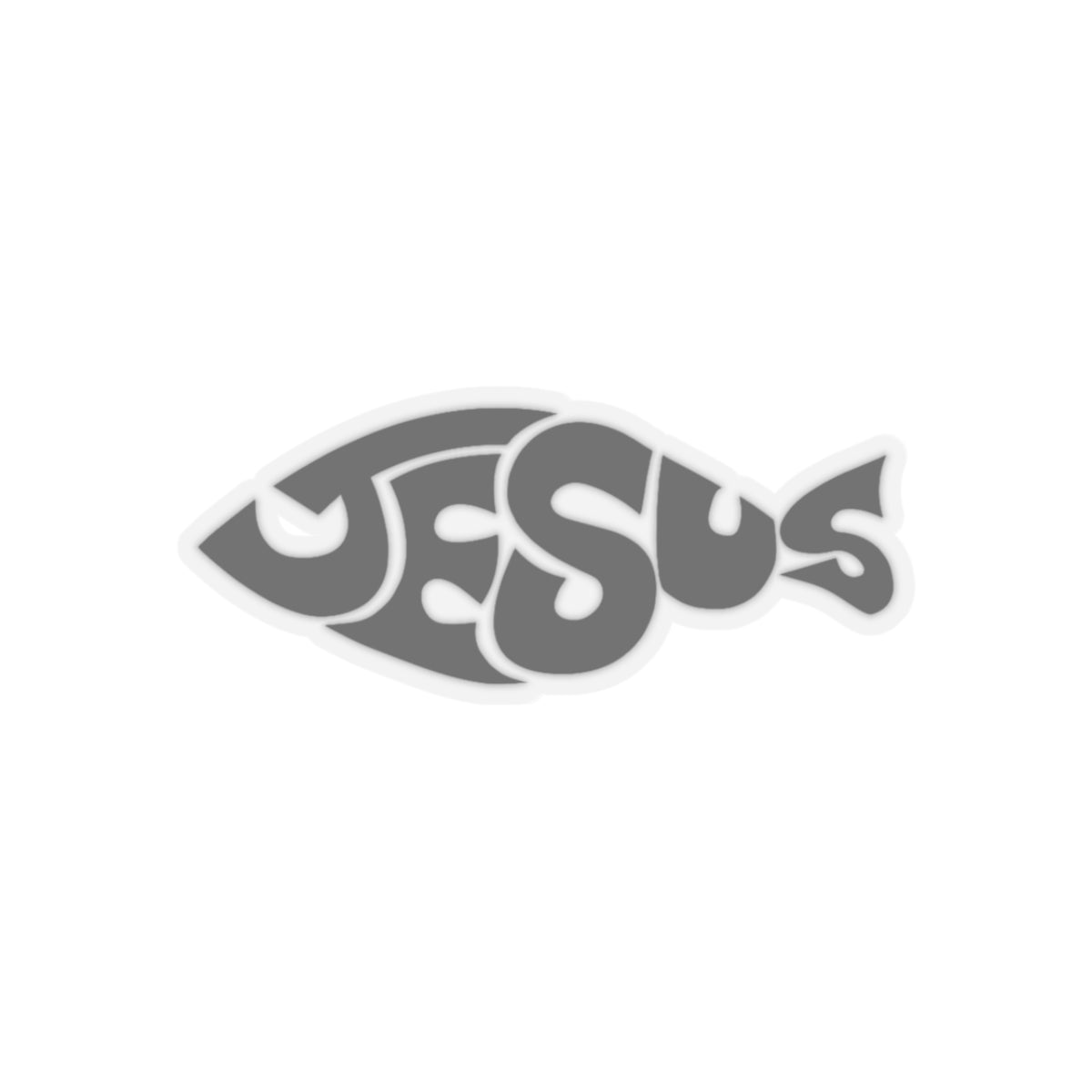 Kiss-Cut Stickers/Jesus Fish