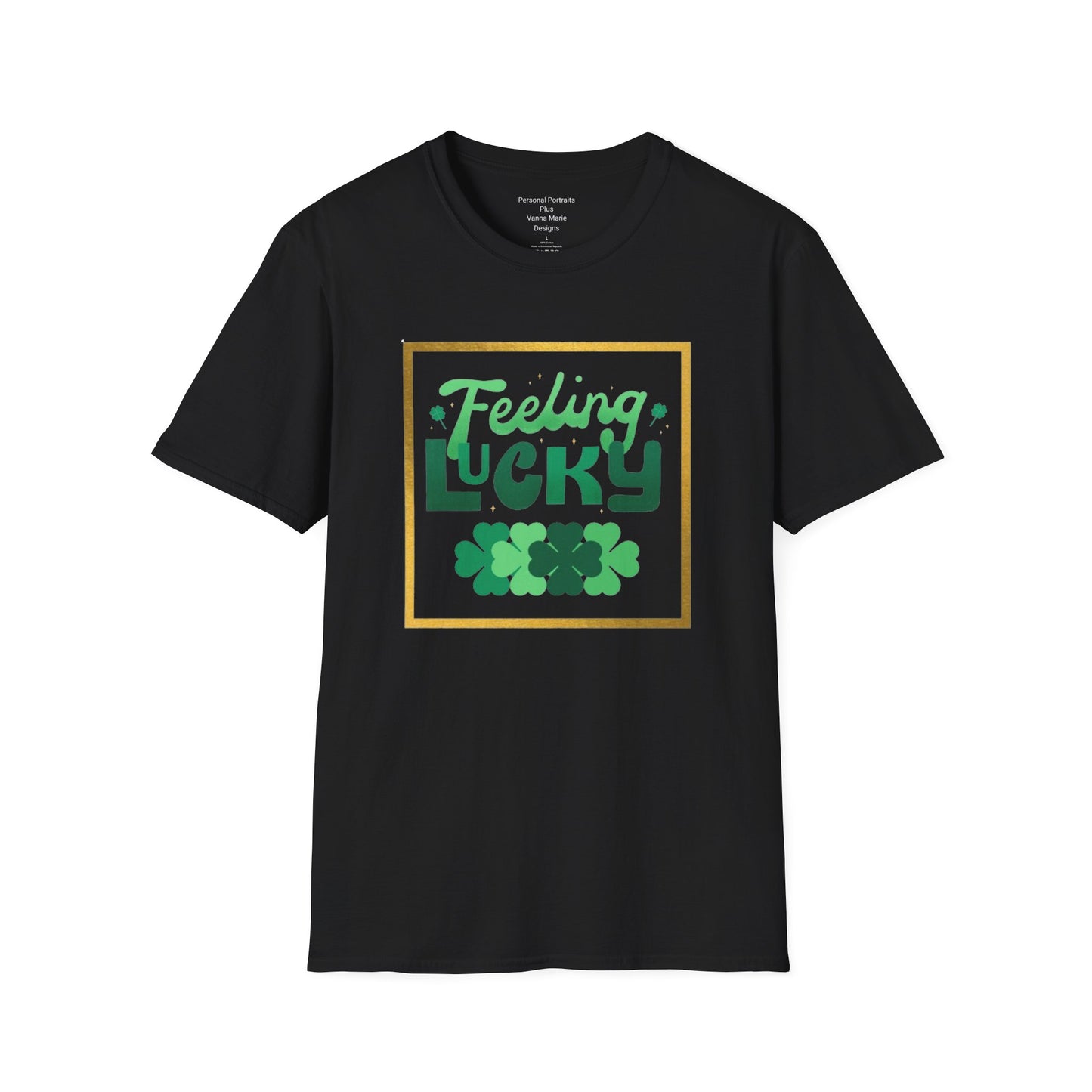 Unisex Softstyle T-Shirt/Feeling Lucky/St. Patrick's Day