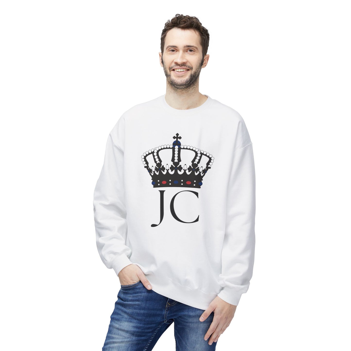 Unisex Midweight Softstyle Fleece Crewneck Sweatshirt /JC/Crown