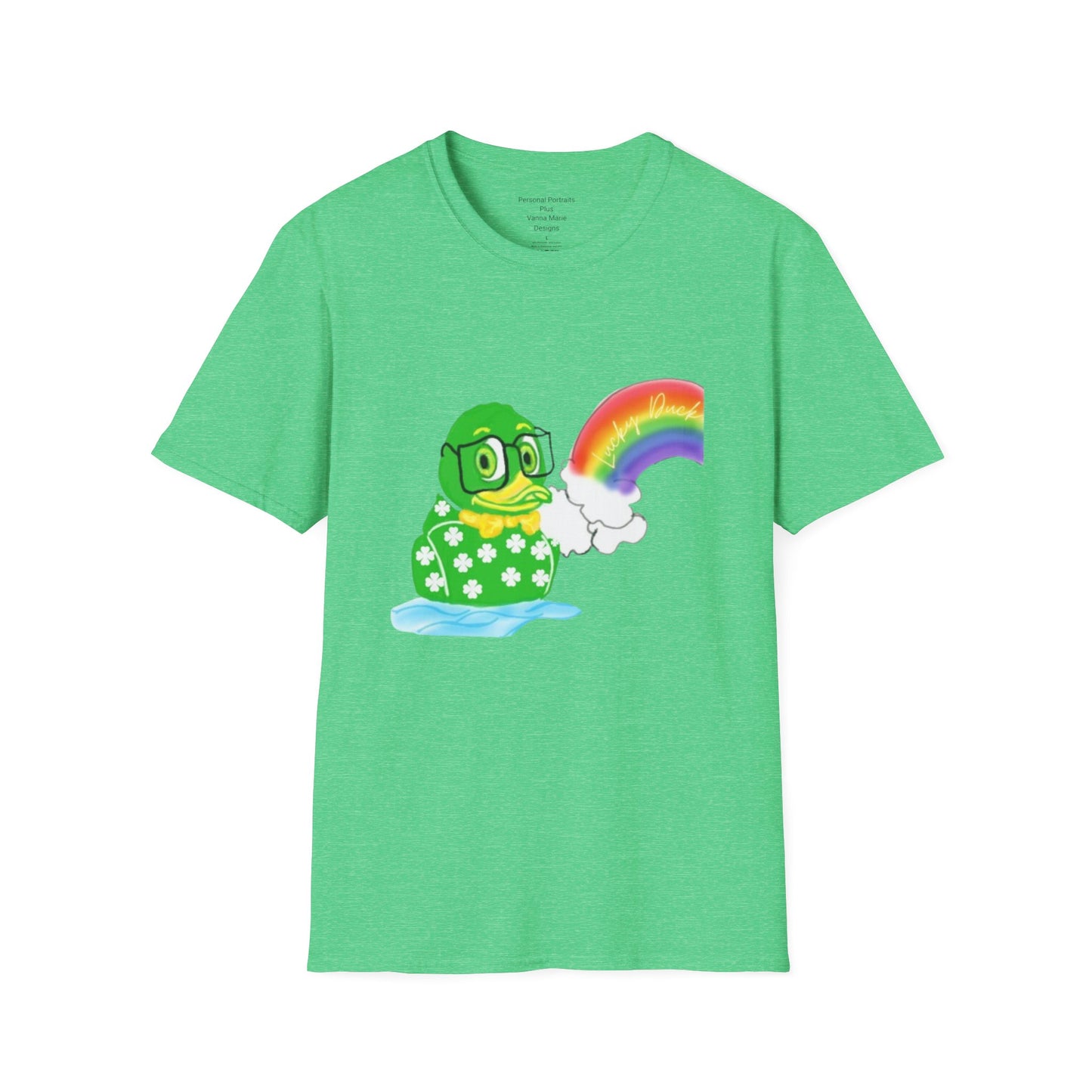 Unisex Softstyle T-Shirt/ Lucky Duck