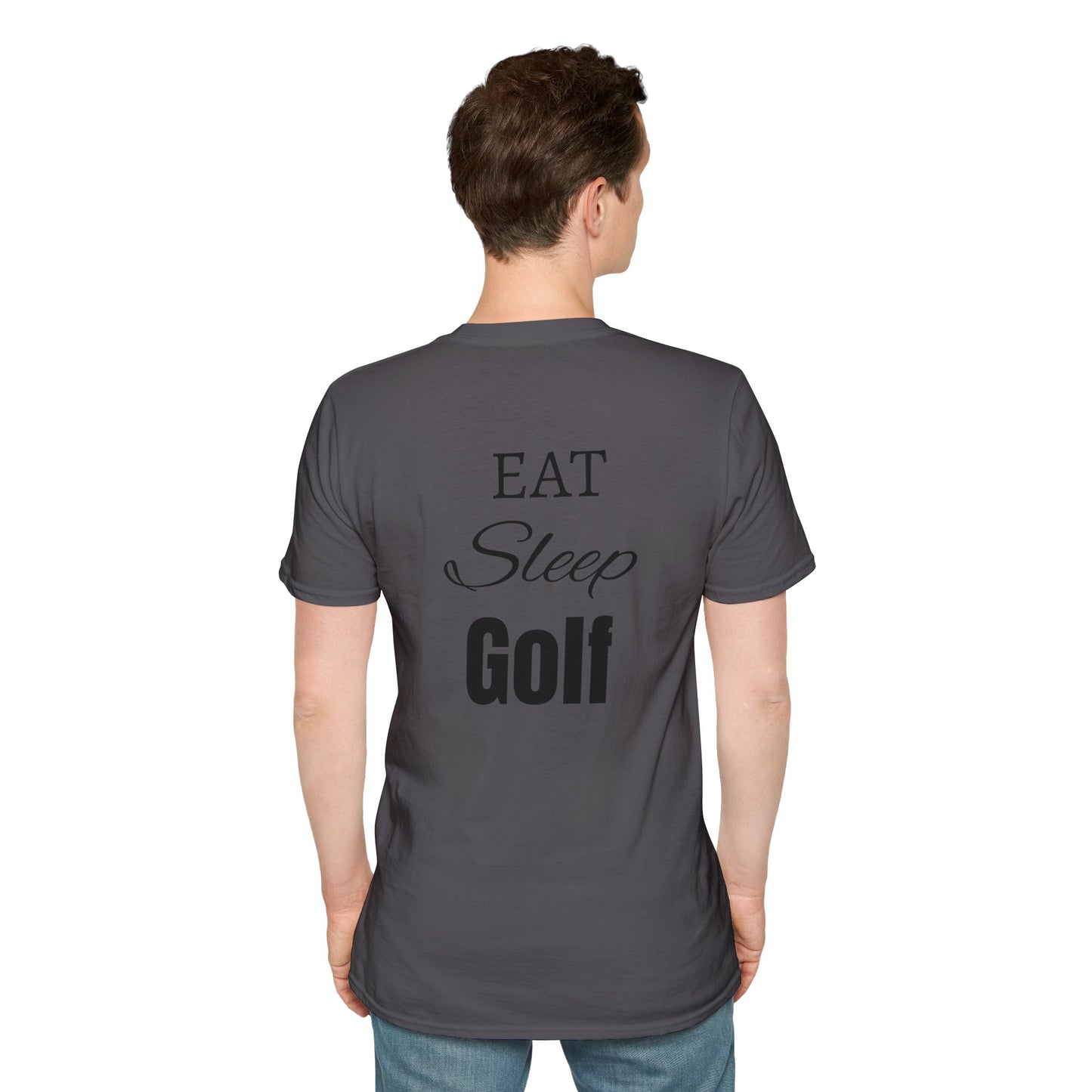 Unisex Softstyle T-Shirt/  Eat, Sleep, Golf