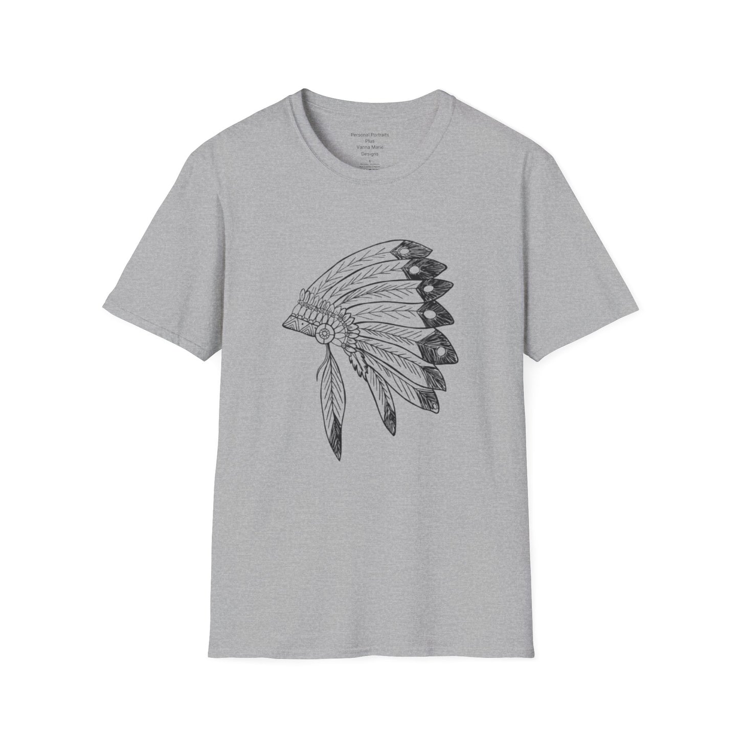 Unisex Softstyle T-Shirt/ Chief Head Dress