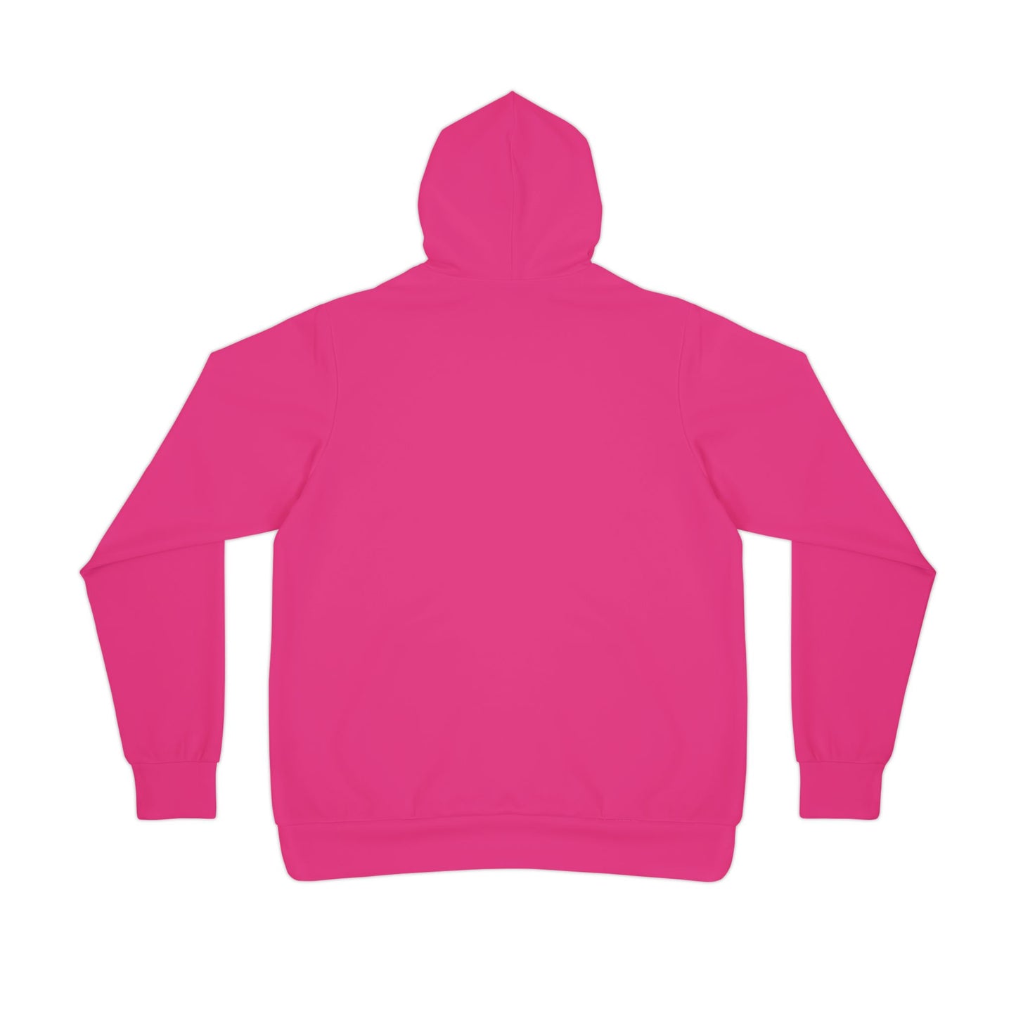 Womans Athletic Hoodie (AOP)/Witch Hat/Dark Pink